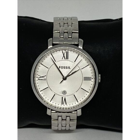 Fossil Jacqueline ES3433 Women's Stainless Steel Analog Dial Quartz Watch XR625 - Picture 3 of 12